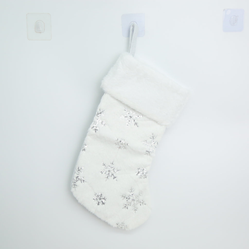 Embroidered Letter Small Christmas Stocking Ornament
