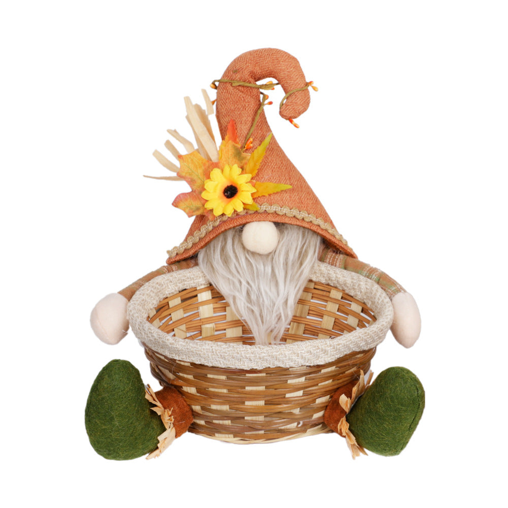 Maple Leaf Candy Basket Figurine, Men's style