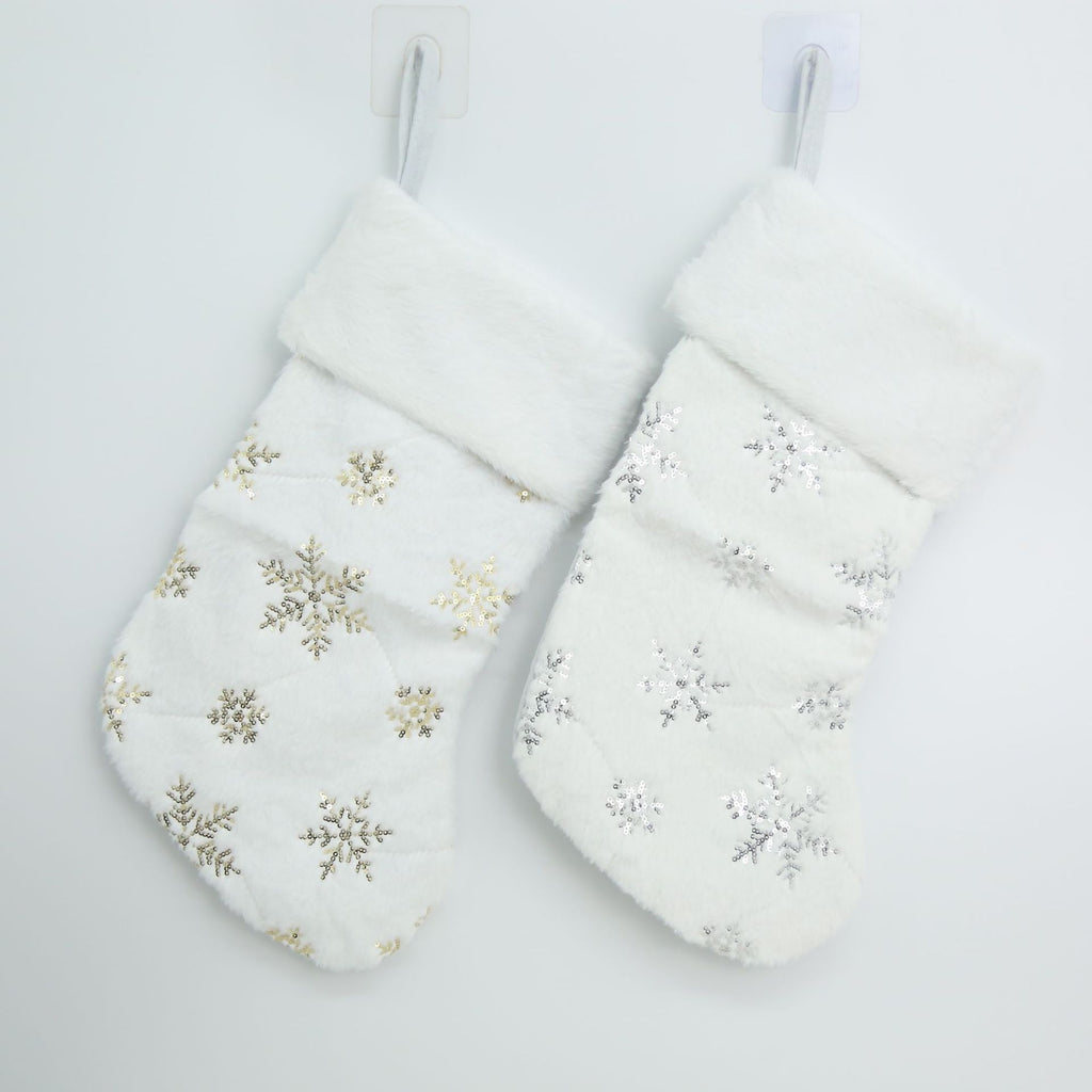 Embroidered Letter Small Christmas Stocking Ornament