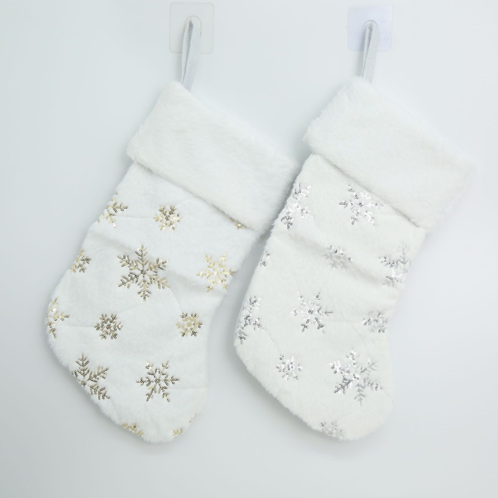 New Cross-Border Christmas Decorations Knitted Embroidered Letters Small Christmas Socks Hanging Ornaments Christmas Gift Socks
