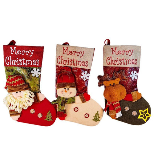 Christmas Candy Gift Stockings Candy Gift Bags, Elk model