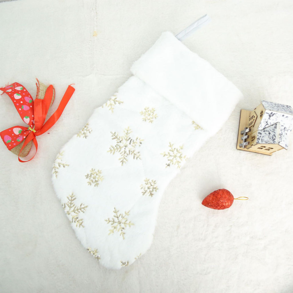 Embroidered Letter Small Christmas Stocking Ornament